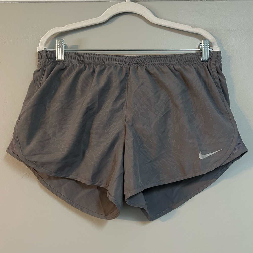 Gray Nike Running shorts